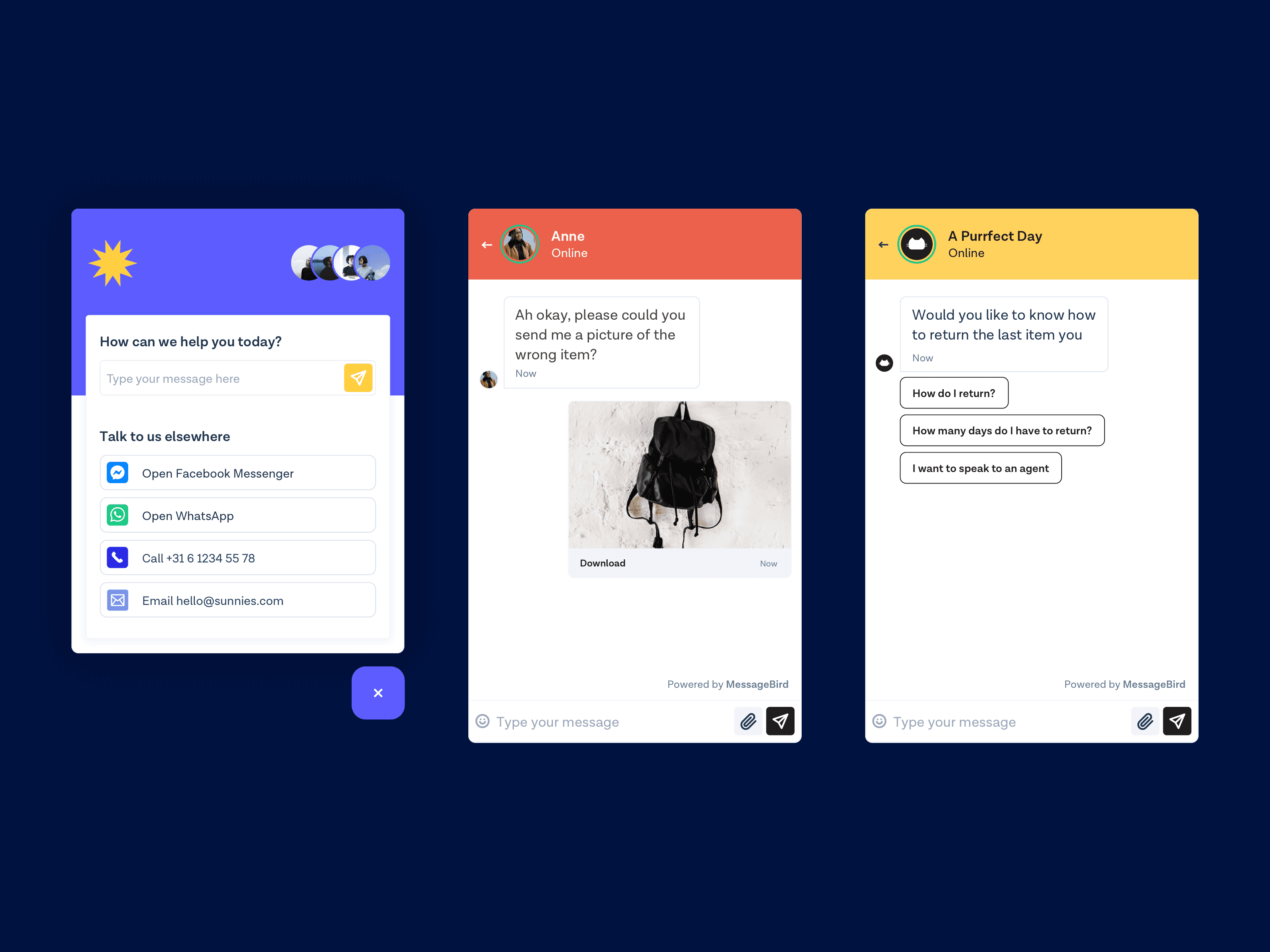 How Bird’s Omnichannel Widget can turn your website into a conversation starter